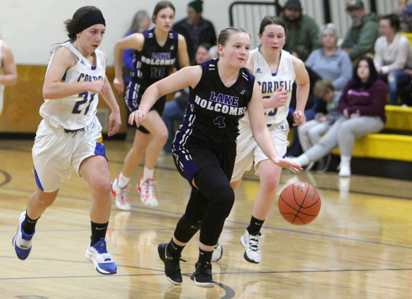 Lake Holcombe at Cornell girls basketball 1-14-22